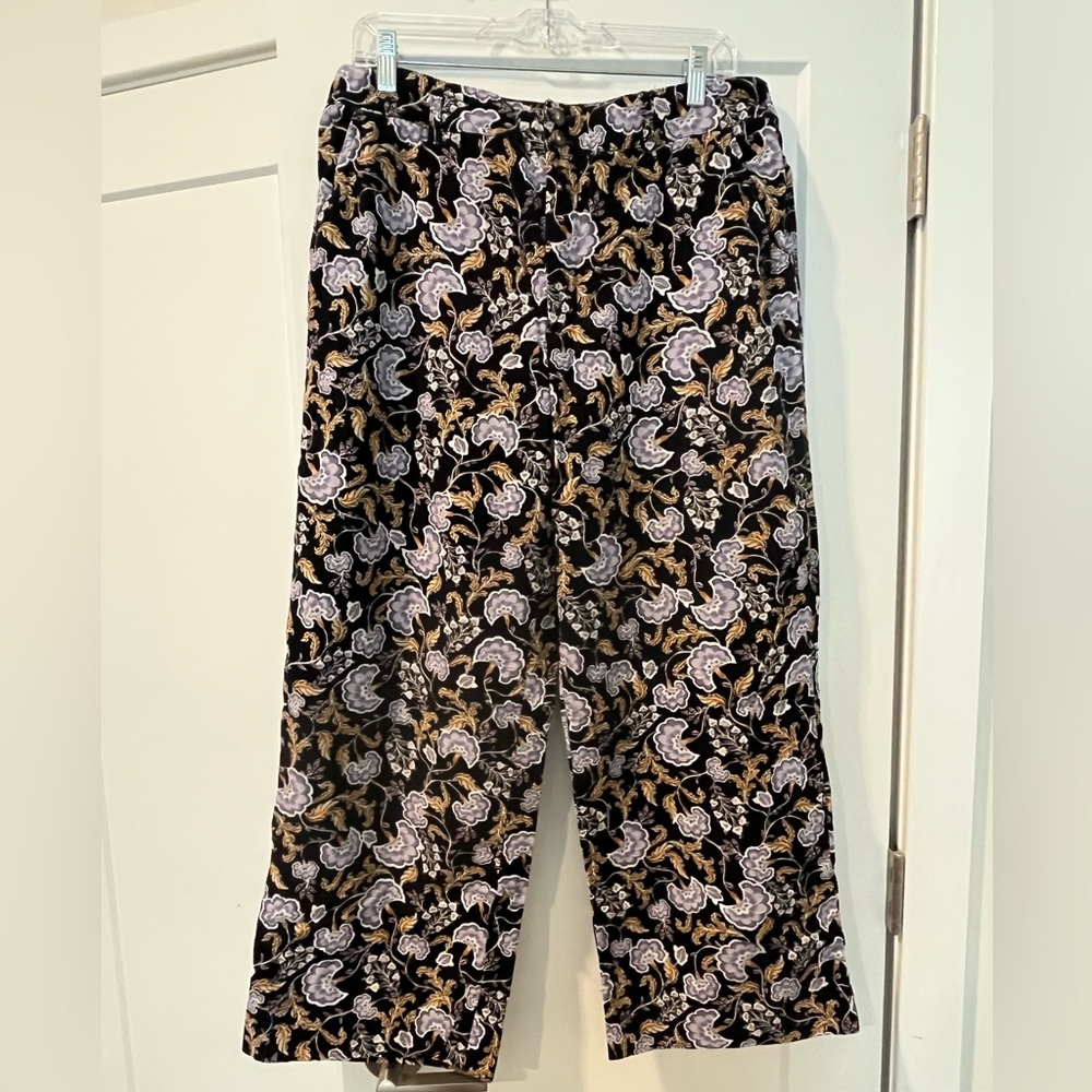 Garnet Hill Wide Leg Crop Cords